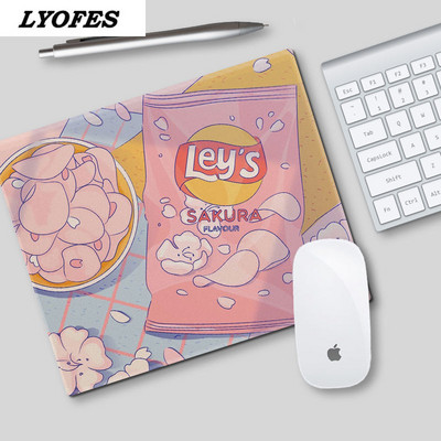 Лаптоп Подложка за мишка за офис Домашен компютър Компютърна клавиатура Сладка подложка за мишка Kawaii Подложка за бюро Deskpad Gaming Desk Mats Gamer 22x18cm