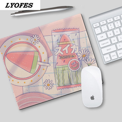 Лаптоп Подложка за мишка за офис Домашен компютър Компютърна клавиатура Сладка подложка за мишка Kawaii Подложка за бюро Deskpad Gaming Desk Mats Gamer 22x18cm