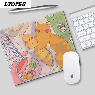 Лаптоп Подложка за мишка за офис Домашен компютър Компютърна клавиатура Сладка подложка за мишка Kawaii Подложка за бюро Deskpad Gaming Desk Mats Gamer 22x18cm