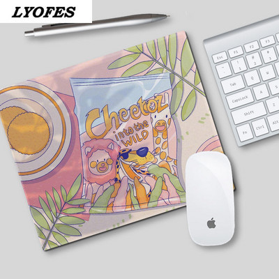 Лаптоп Подложка за мишка за офис Домашен компютър Компютърна клавиатура Сладка подложка за мишка Kawaii Подложка за бюро Deskpad Gaming Desk Mats Gamer 22x18cm