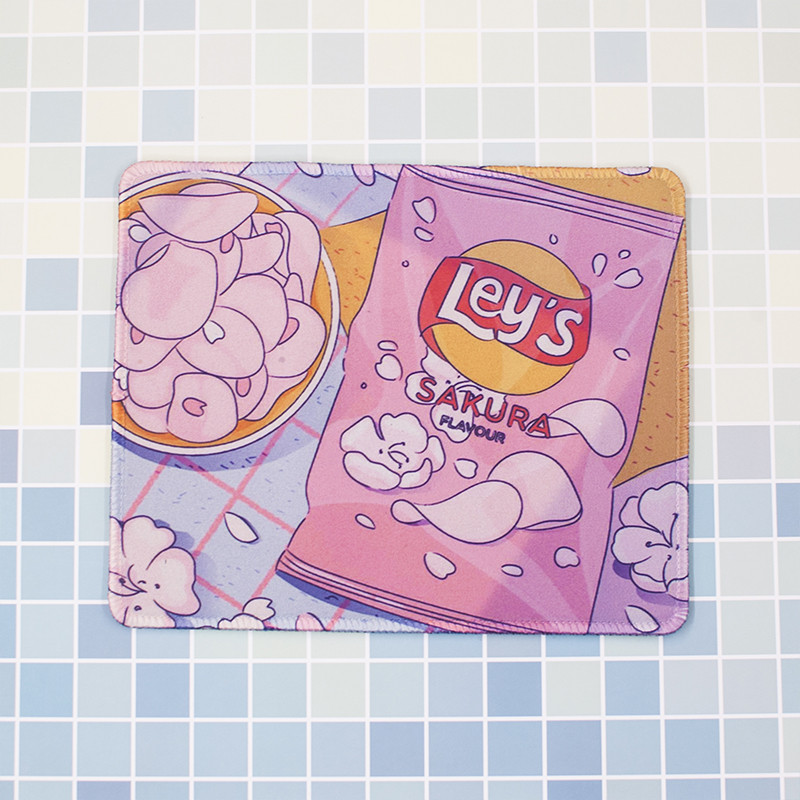 Лаптоп Подложка за мишка за офис Домашен компютър Компютърна клавиатура Сладка подложка за мишка Kawaii Подложка за бюро Deskpad Gaming Desk Mats Gamer 22x18cm