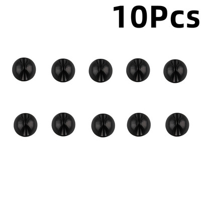 Visokokvalitetna kopča za pričvršćivanje žice za automobil, stezaljka, crna boja, držač kabela, držač kabela, računalo, USB spojnica, 10 kom.