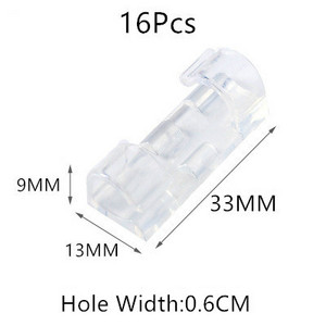 20PCS Organizator za držanje kabela za stolnu radnu stanicu Stezaljke za kabel Držač za upravljanje podacima Telefonska linija Navlaka za namotavanje kabela