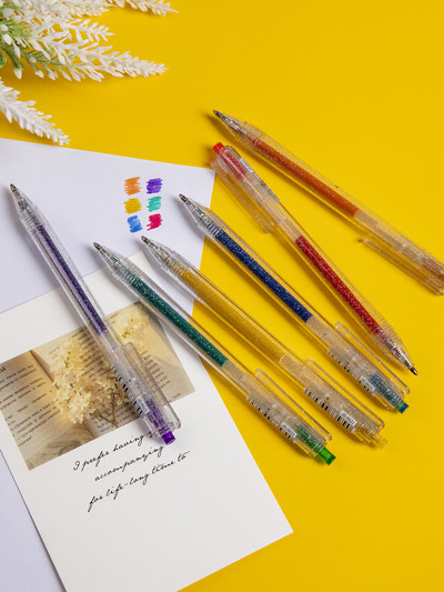 6pcs/set set višebojnih olovki u boji Kawaii Morandi boja slatki poklon školski pribor marker papirnati pribor Povratak u školu