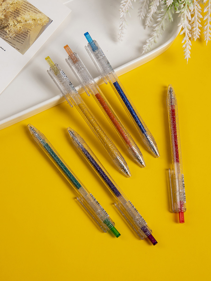 6pcs/set set višebojnih olovki u boji Kawaii Morandi boja slatki poklon školski pribor marker papirnati pribor Povratak u školu