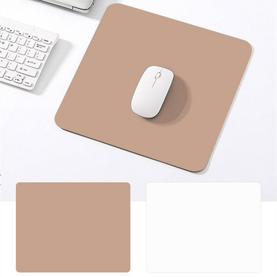 Dvostrana simpatična podloga za miša Šarena vodootporna zaštita za stolno računalo Gaming Desk Podloga za miševe PU kožna neklizajuća podloga za miša za prijenosno računalo
