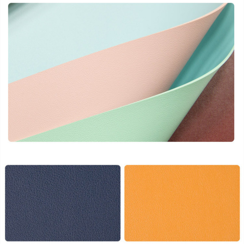 Dvostrana simpatična podloga za miša Šarena vodootporna zaštita za stolno računalo Gaming Desk Podloga za miševe PU kožna neklizajuća podloga za miša za prijenosno računalo