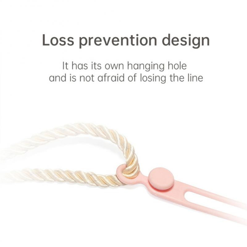 5kom Silikonski telefonski podatkovni kabel Namotač Stezaljka za slušalice Organizator Kabel za punjenje Upravljanje Žica Fiksator kabela Držač Vezica za remen
