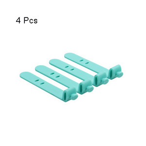 4 buc. Organizator de cabluri din silicon Legături pentru cabluri Anti-pierdere pentru căști Cablu de date Legături pentru cabluri Dtrap Organizare de birou pentru depozitare