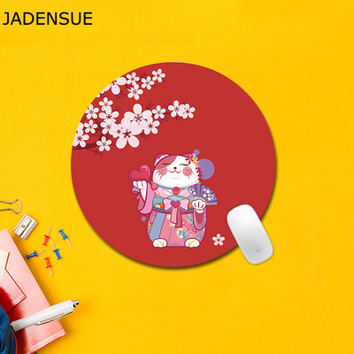 Okrugla slatka podloga za miš Kawaii Deskpad Podloge za stol Uredski tepih Podloge za stol Podloga za miš Podloga za miš Gumena podloga za stol računala Tipkovnica