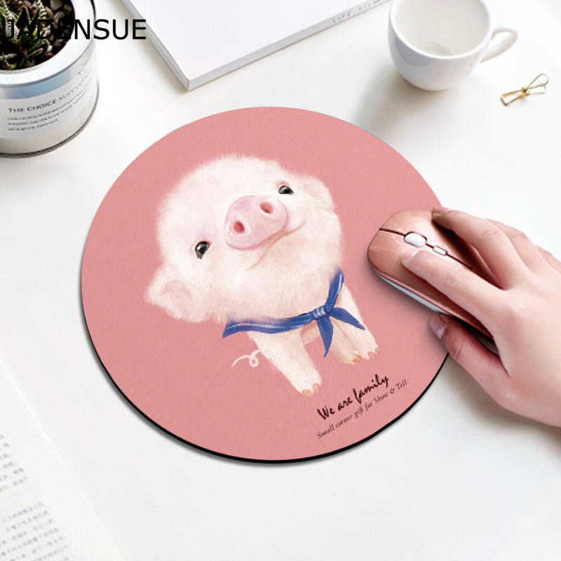 Okrugla slatka podloga za miš Kawaii Deskpad Podloge za stol Uredski tepih Podloge za stol Podloga za miš Podloga za miš Gumena podloga za stol računala Tipkovnica