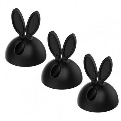 Dizajn malog otvora Silikonski silikonski stolni držač žice za zečje uši za učenje