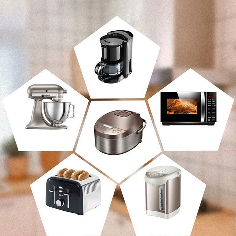 Органайзер за кабели за уреди Модернизирана кухненска машина за навиване на кабели Управление на кабели Опаковка Държач Комплект въздушен фритюрник Кафемашина Фиксатор на тел