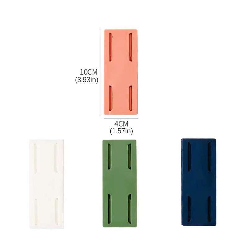 Самозалепваща се стенна кука Държач за гнездо за съхранение Органайзер за кабели Държач за разклонител Фиксатор Плъгин Подвижен фиксатор Органайзери за бюро