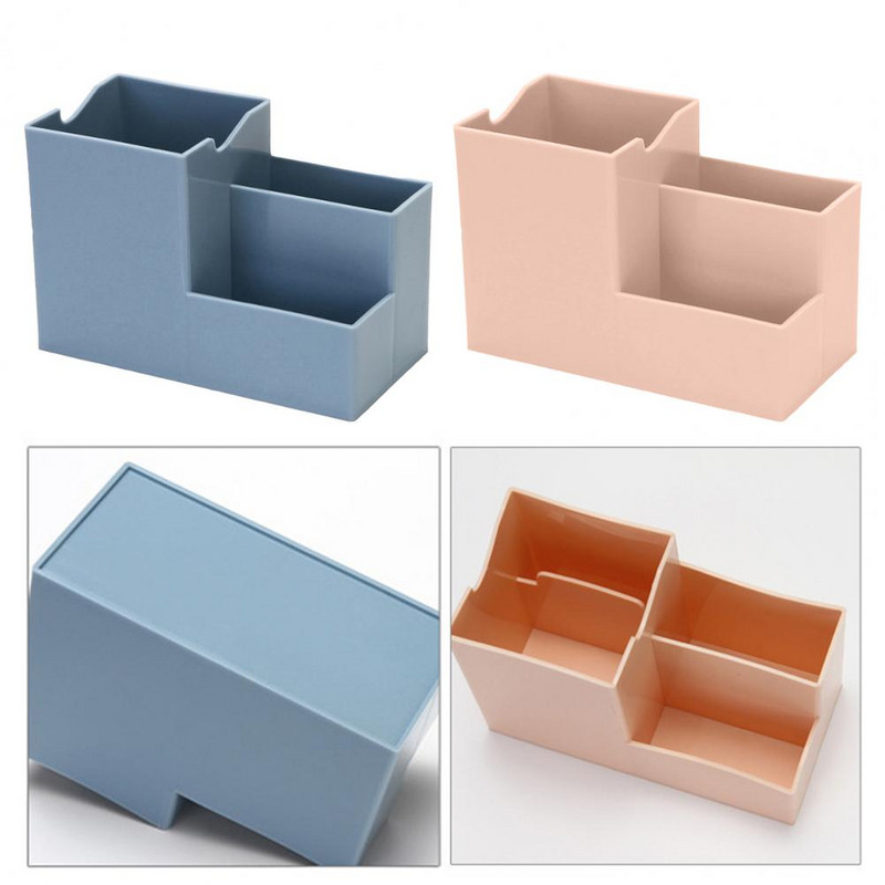 Πολυλειτουργική βάση επιτραπέζιου στυλό Γραφική ύλη Εργαλεία μακιγιάζ Organizer Πλαστικό κουτί Γραφείο Θήκη κινητού τηλεφώνου Σχολικά είδη