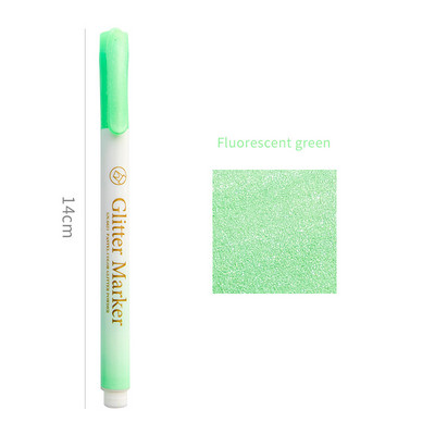 1PC pastelni fini svjetlucavi marker za označavanje Kawaii pastelna olovka za označavanje bisernim spomenarima oslikani pribor za pisanje