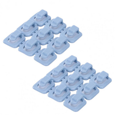 2 kompleta stezaljki za podatkovni kabel Korisne ABS mini kopče za pričvršćivanje žice za pohranu stola za stol.