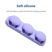 Hasznos 4/6 lyukú, rugalmas huzaltekercselő kábelrögzítő könnyű, ütésmentes