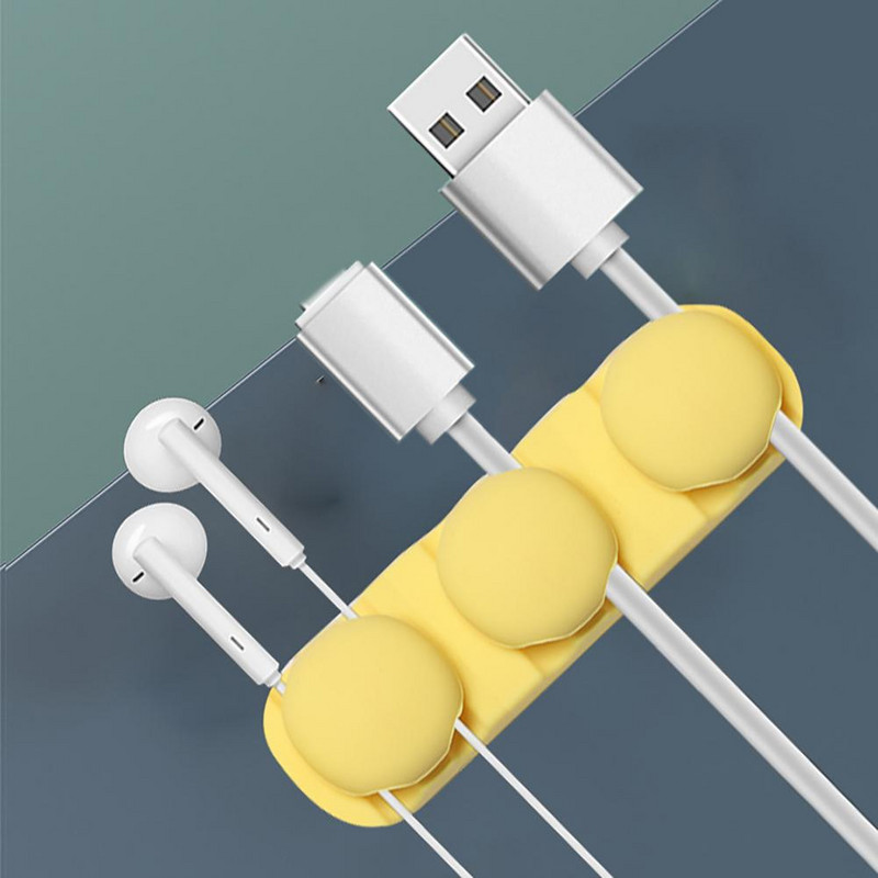 Hasznos 4/6 lyukú, rugalmas huzaltekercselő kábelrögzítő könnyű, ütésmentes