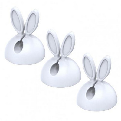 3 τεμάχια/σετ Αξιόπιστη βάση δεδομένων καλωδίου διαχείρισης καλωδίου δεδομένων αυτιού κουνελιού Συμπαγής σχεδιασμός μικρού ανοίγματος