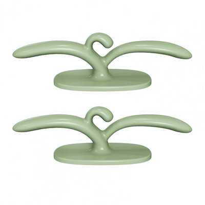 Organizatori za namotavanje kabela od 2 komada Bez probijanja Nema lijevog traga Veliki nosivi utikač koji drži Ljepljivo upravljanje kabelom Jednostavna instalacija A