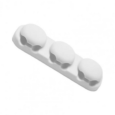 Silikonski samoljepljivi držač žice s 4/6 rupa otporan na habanje za dom