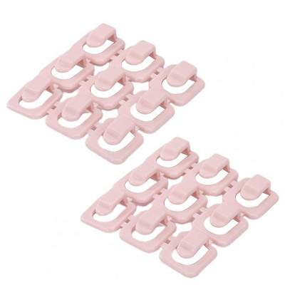 2 kompleta kopče za organizatore kabela Izdržljivi organizator podatkovne linije Stezaljka za kabele Čvrsto ljepilo Glatka površina Stezaljka za pohranu žice