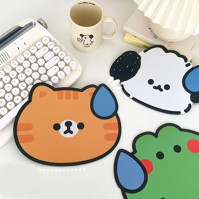 Kawaii Anime Podloga za miša Slatki uredski materijal Podloga za stol Neklizajuća gumena podloga Podloga za stol sa životinjama Dekoracije za stol za žene Ured