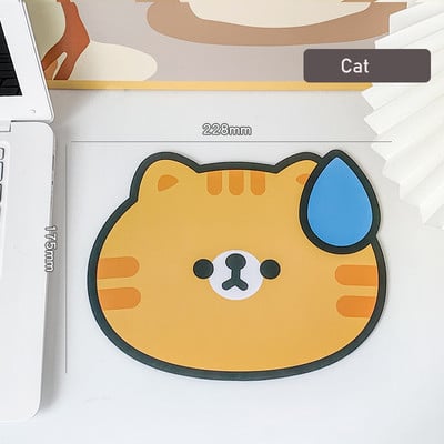 Kawaii Anime Podloga za miša Slatki uredski materijal Podloga za stol Neklizajuća gumena podloga Podloga za stol sa životinjama Dekoracije za stol za žene Ured