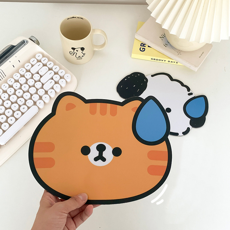 Kawaii Anime Podloga za miša Slatki uredski materijal Podloga za stol Neklizajuća gumena podloga Podloga za stol sa životinjama Dekoracije za stol za žene Ured