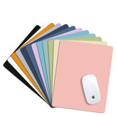 Deskpad Covorașe de birou drăguțe Mouse Pad Mini impermeabil din piele PU Covoraș de mouse pentru laptop Protector de tastatură pentru birou Rechizite de birou 21x25cm