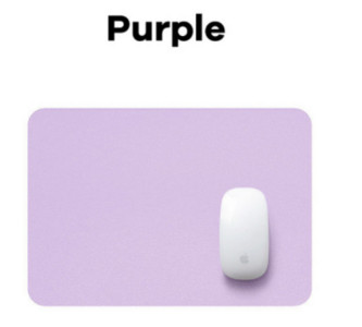 Deskpad Covorașe de birou drăguțe Mouse Pad Mini impermeabil din piele PU Covoraș de mouse pentru laptop Protector de tastatură pentru birou Rechizite de birou 21x25cm