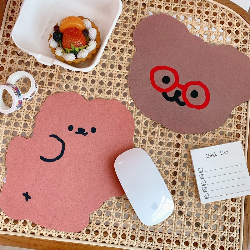 Božićna podloga za tipkovnicu Studentski uredski pribor Studentski podmetač Kreativna podloga za stol Kawaii Podloga za miša Ins Podloga za miša s crtićima