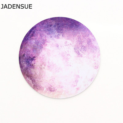 Kawaii Okrugla Celestial podloga za miša Meka podloga za igre Računalna kapa Podloga za stol Podloge Neklizajuća Rubbe PC Vodootporna podloga za uredski miš 22 cm