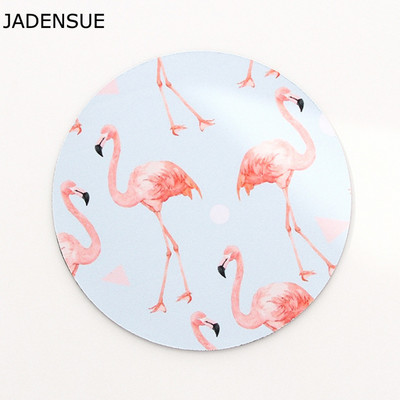 Kawaii Okrugla Celestial podloga za miša Meka podloga za igre Računalna kapa Podloga za stol Podloge Neklizajuća Rubbe PC Vodootporna podloga za uredski miš 22 cm