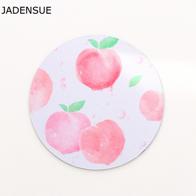 Kawaii Okrugla Celestial podloga za miša Meka podloga za igre Računalna kapa Podloga za stol Podloge Neklizajuća Rubbe PC Vodootporna podloga za uredski miš 22 cm