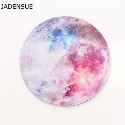 Kawaii Okrugla Celestial podloga za miša Meka podloga za igre Računalna kapa Podloga za stol Podloge Neklizajuća Rubbe PC Vodootporna podloga za uredski miš 22 cm