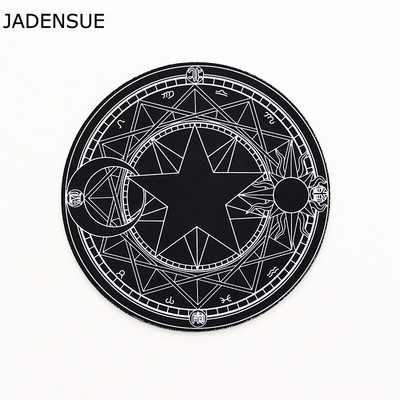 Kawaii Okrugla Celestial podloga za miša Meka podloga za igre Računalna kapa Podloga za stol Podloge Neklizajuća Rubbe PC Vodootporna podloga za uredski miš 22 cm