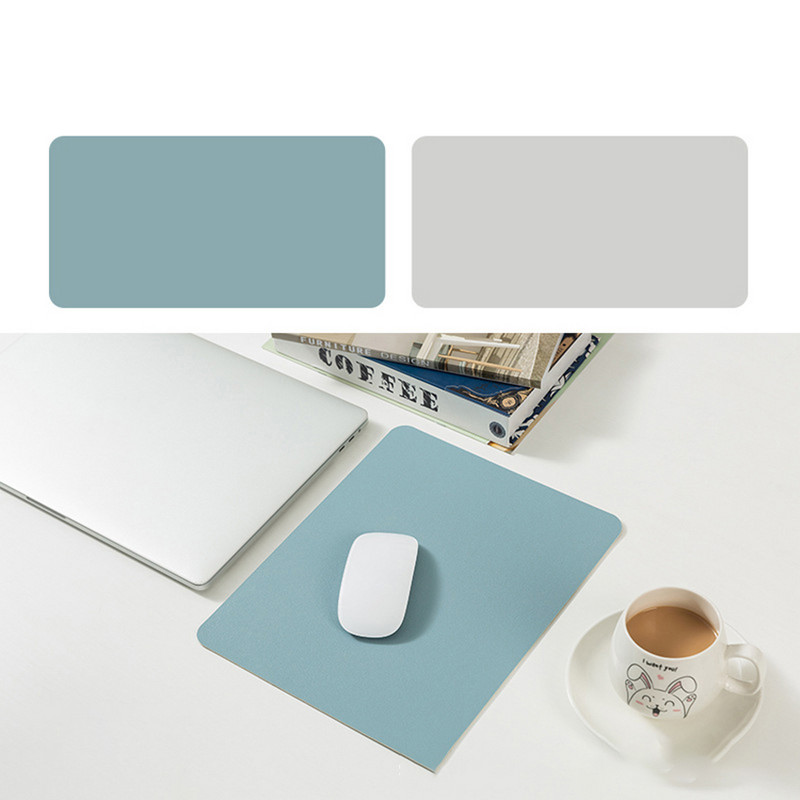 Kožne podloge za miša Vodootporne dvostrane podloge za miša Kawaii podloge za računala za uredski dom 25*21 cm
