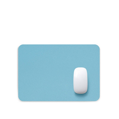 1 buc. Tampă de mouse din piele PU Tampă de birou, simplă, de culoare solidă, impermeabilă, Kawaii, accesorii de computer supradimensionate, rechizite de birou