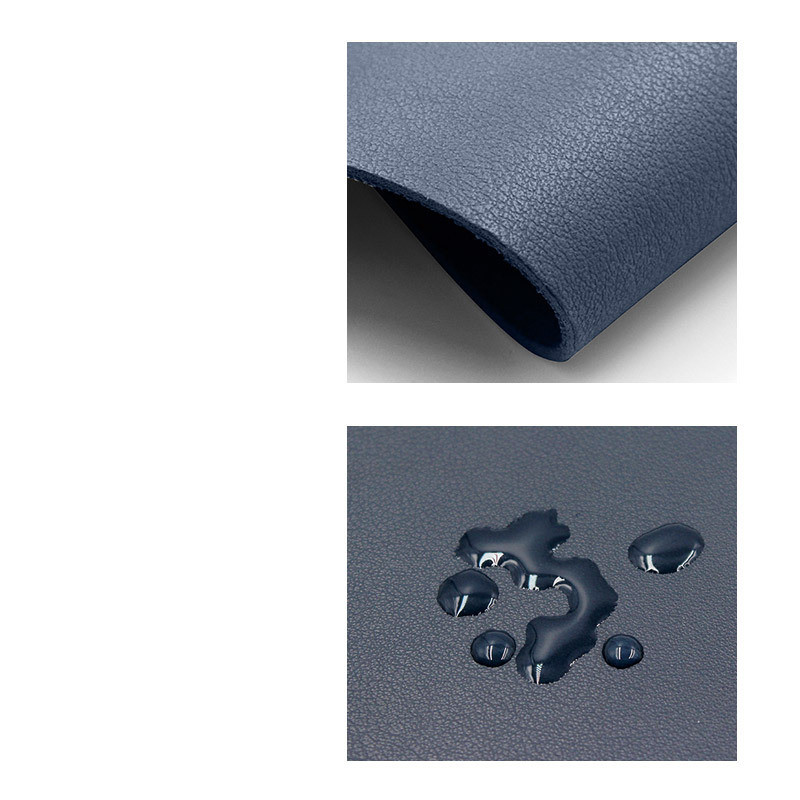 1 buc. Tampă de mouse din piele PU Tampă de birou, simplă, de culoare solidă, impermeabilă, Kawaii, accesorii de computer supradimensionate, rechizite de birou