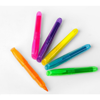 Писалка за хайлайтър Флуоресцентни маркери Флуоресцентна писалка Водни цветни хайлайтери Рисуване Живопис Изкуство Стационарни консумативи