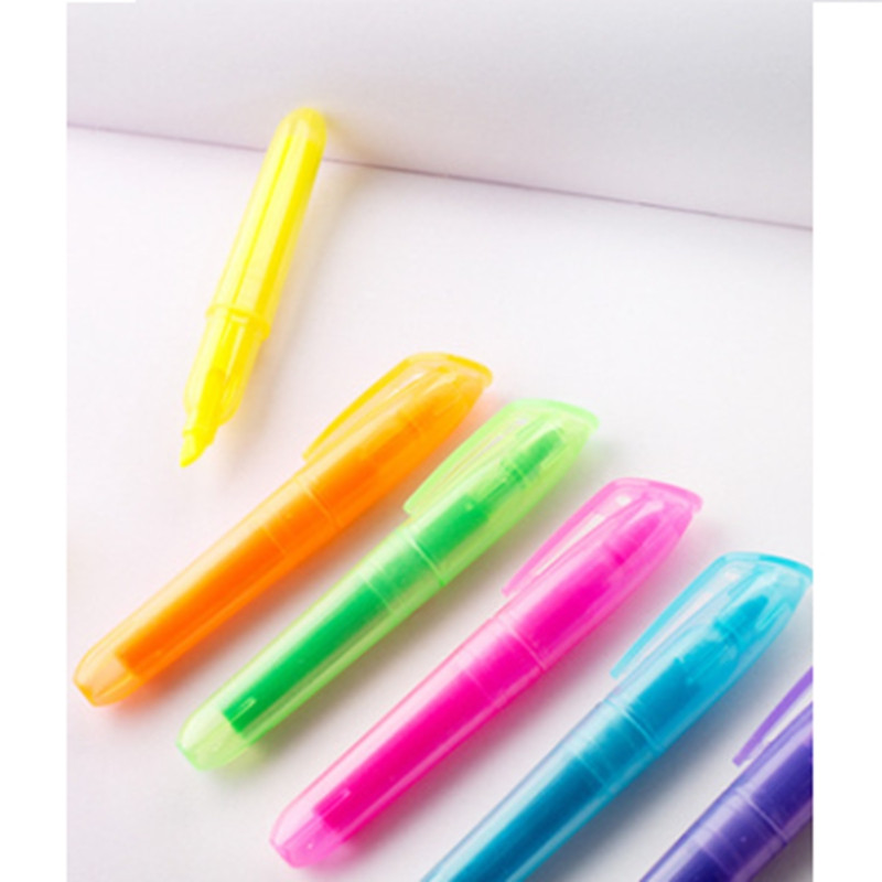 Μαρκαδόροι φθορισμού στυλό φθορισμού Φθορίζον στυλό Υδατόχρωμα επισημάνσεις Σχέδιο Ζωγραφική Τέχνη Στατικά προμήθειες