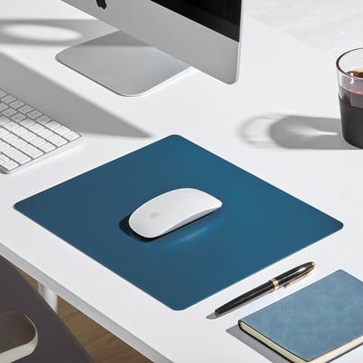 PU kožna podloga za miša Jednostavna jednobojna protuklizna vodootporna podloga za miša 25x21 cm Školski pribor Uredski pribor Deskpad