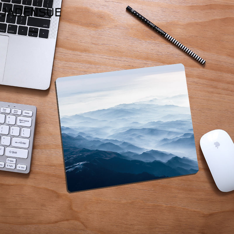 Tampă de birou peisaj Covorașe de birou de scris Tampă de mouse drăguță Covoraș de mouse pentru laptop pentru jocuri Tastatură anti-alunecare pentru computer de birou