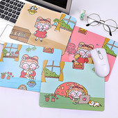 Mousepad Gamer Cute Kawaii XXL Gaming Mouse Pad Gumeni Otaku Locking Edge Velika modna stolna podloga za prijenosno računalo