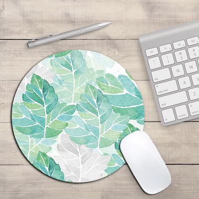 Astronaut Planet Mouse Pad Αντιολισθητικό μαξιλαράκι πληκτρολογίου Εξατομικευμένο Office Home Mouse χαλί Στρογγυλή βάση από καουτσούκ Επιτραπέζιο χαλάκι