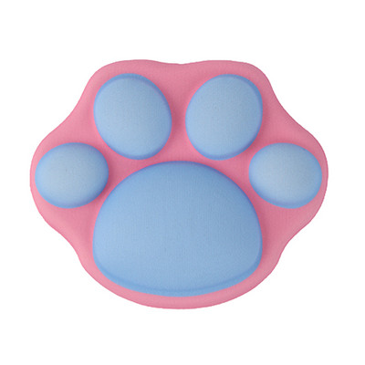 Armsa kassikäpa kujuga hiirepadi randmetugi randmetoepadjad Pehmed mugavad käetugi matt kontoriarvuti sülearvutite hiirepatjadele