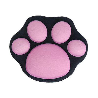 Armsa kassikäpa kujuga hiirepadi randmetugi randmetoepadjad Pehmed mugavad käetugi matt kontoriarvuti sülearvutite hiirepatjadele