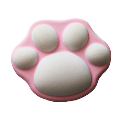 Armsa kassikäpa kujuga hiirepadi randmetugi randmetoepadjad Pehmed mugavad käetugi matt kontoriarvuti sülearvutite hiirepatjadele